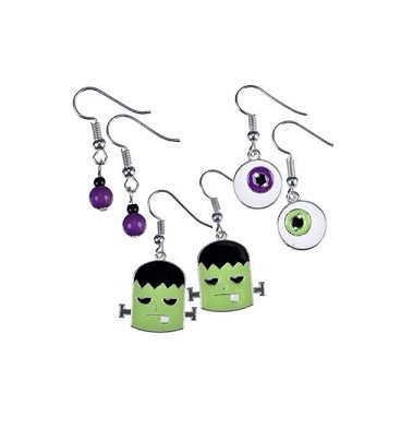 Frankenstein Earrings (6 pieces)