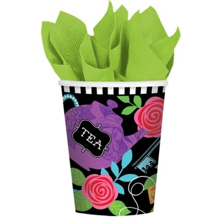 Mad Tea Party 9oz Paper Cups