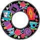 Mad Tea Party Dinner Paper Plates (8ct)