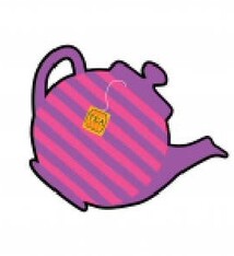 Mad Tea Party Kettle Cutout