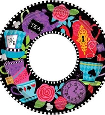 Mad Tea Party Dessert Paper Plates