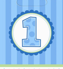 Bear's First Birthday - Boy Loot Bag