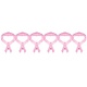 Pink Ribbon Garland- 9' x 12'
