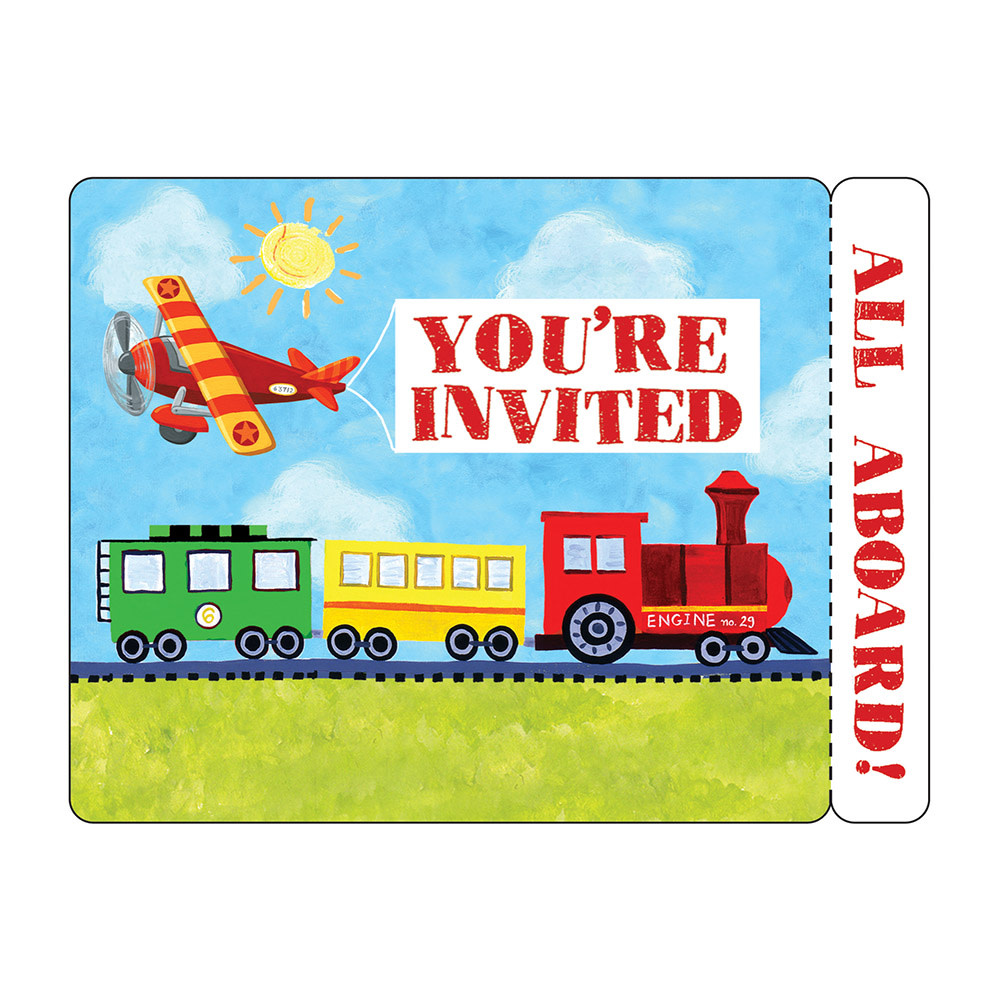 On The Go Invitation, Postcard