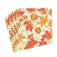 Woodland Leaves Paper Luncheon Napkins in Ivory - 20 Per Package