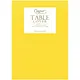 Paper Linen Solid Table Cover in Yellow - 1 Each