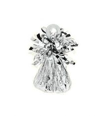 Silver Small Foil Balloon Weight