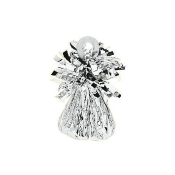 Silver Small Foil Balloon Weight
