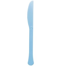 Boxed, Heavy Weight Knives, Mid Ct. - Pastel Blue (20 Count)
