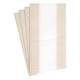 Bandol Stripe Paper Guest Towel Napkins in Natural - 15 Per Package