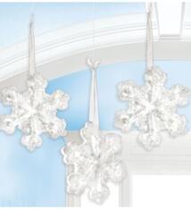 3-D Snowflakes Multi-Pack