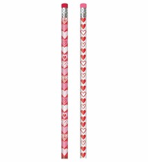 Valentine's Day Traditional Pencils (24 Count Pack)