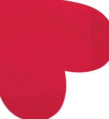 Cross My Heart - Die Cut, Luncheon Napkins