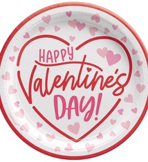 Cross My Heart 9" Round Plates