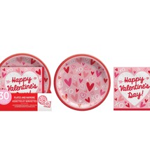 Valentine's Day Value Pack Tableware Set