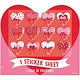 Valentine's Sticker Sheet- Hearts