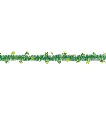 St.Patrick's Day Shamrock Tinsel Garland
