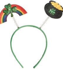 St. Patrick's Day Rainbow Pot Of Gold Head Bopper