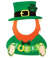 Leprechaun Cut Out Prop