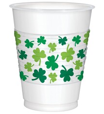 St. Patrick's Day Plastic Cups, 16 Oz.
