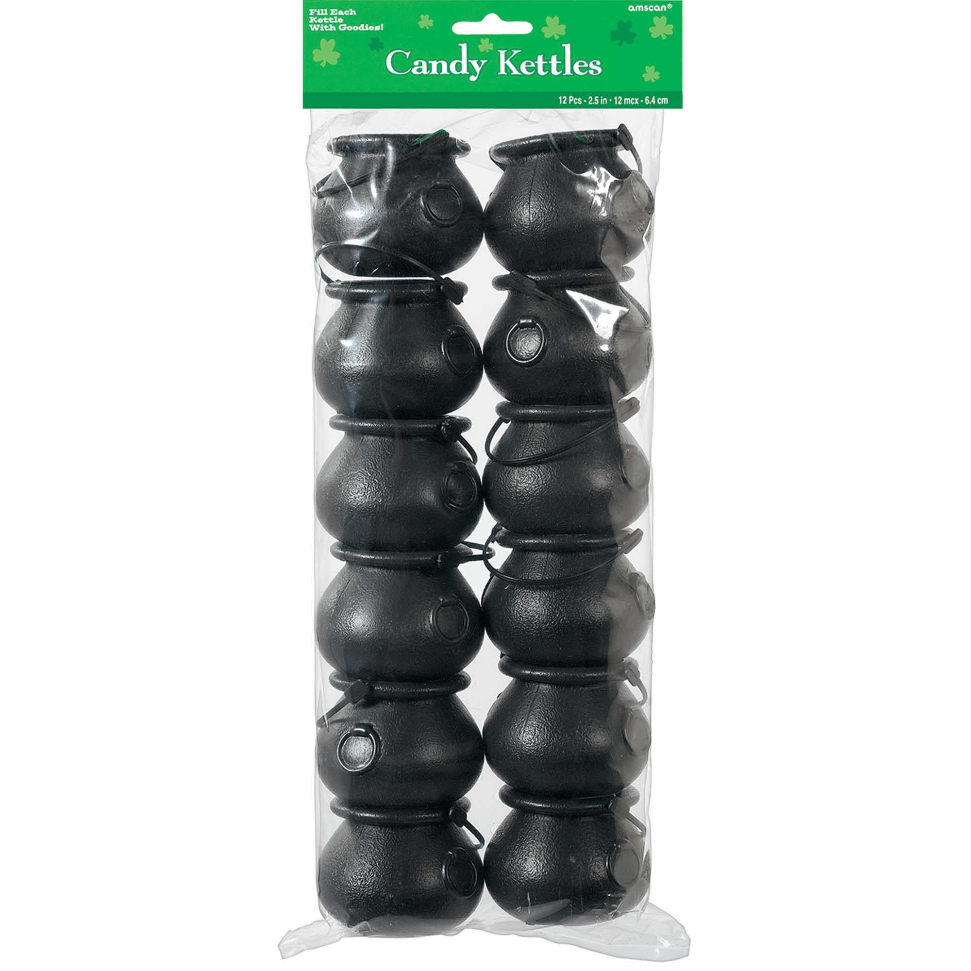 Plastic Candy Kettle- 12 Per Package