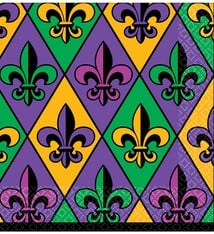 Fleur De Lis Luncheon Napkins