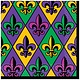 Fleur De Lis Beverage Napkins