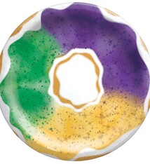 King Cake Paper Dessert Plate