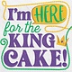 King Cake Beverage Napkins