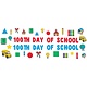 100th Day Of School Foam Stickers