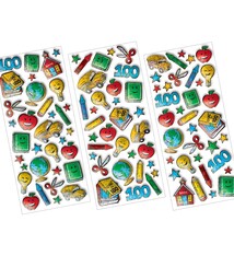 100th Day Of School Prismatic Stickers