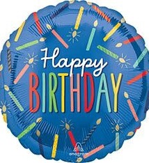 17" Birthday Candles - #27