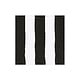 Cafe Stripe Black Paper Linen Luncheon Napkin - package of 15