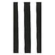 Cafe Stripe Black Paper Linen Guest Towels -12 per package