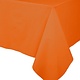 Paper Linen Solid Table Cover in Tangerine - 1 Each