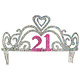 Glitter 21st Birthday Tiara