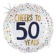 18" Cheers to 50 Years - Holographic - #84