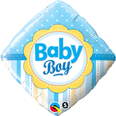 18" Baby Boy Dots Stripes - #264