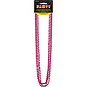 Hot Pink Metallic Bead Necklaces