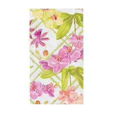 Orchid Conservatory Guest Towel Napkins - 15 Per Package