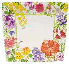 Floral Trellis Dinner Plates - 8 Per Package