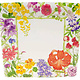 Floral Trellis Salad & Dessert Plates - 8 Per Package