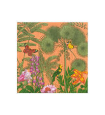 Paradise Garden Melon Dinner Napkin - package of 20
