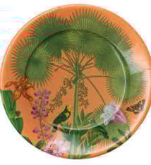 Paradise Garden Melon Salad/Dessert Plates - package of 8