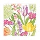 Spring Flower Show Luncheon Napkins - 20 Per Package