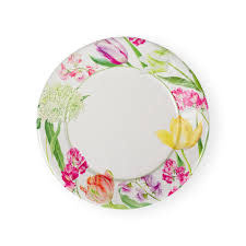 Spring Flower Show Dinner Plates - 8 Per Package