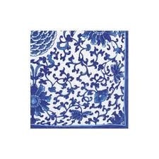 Indigo Garden Blue/White Cocktail Napkin - package of 20