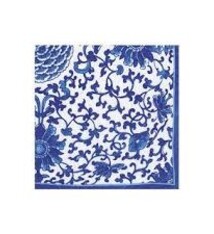Indigo Garden Blue/White Luncheon Napkin - package of 20