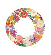 Halsted Floral Paper Salad & Dessert Plates - 8 Per Package