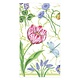 Floral Majolica Guest Towel Napkins - 15 Per Package